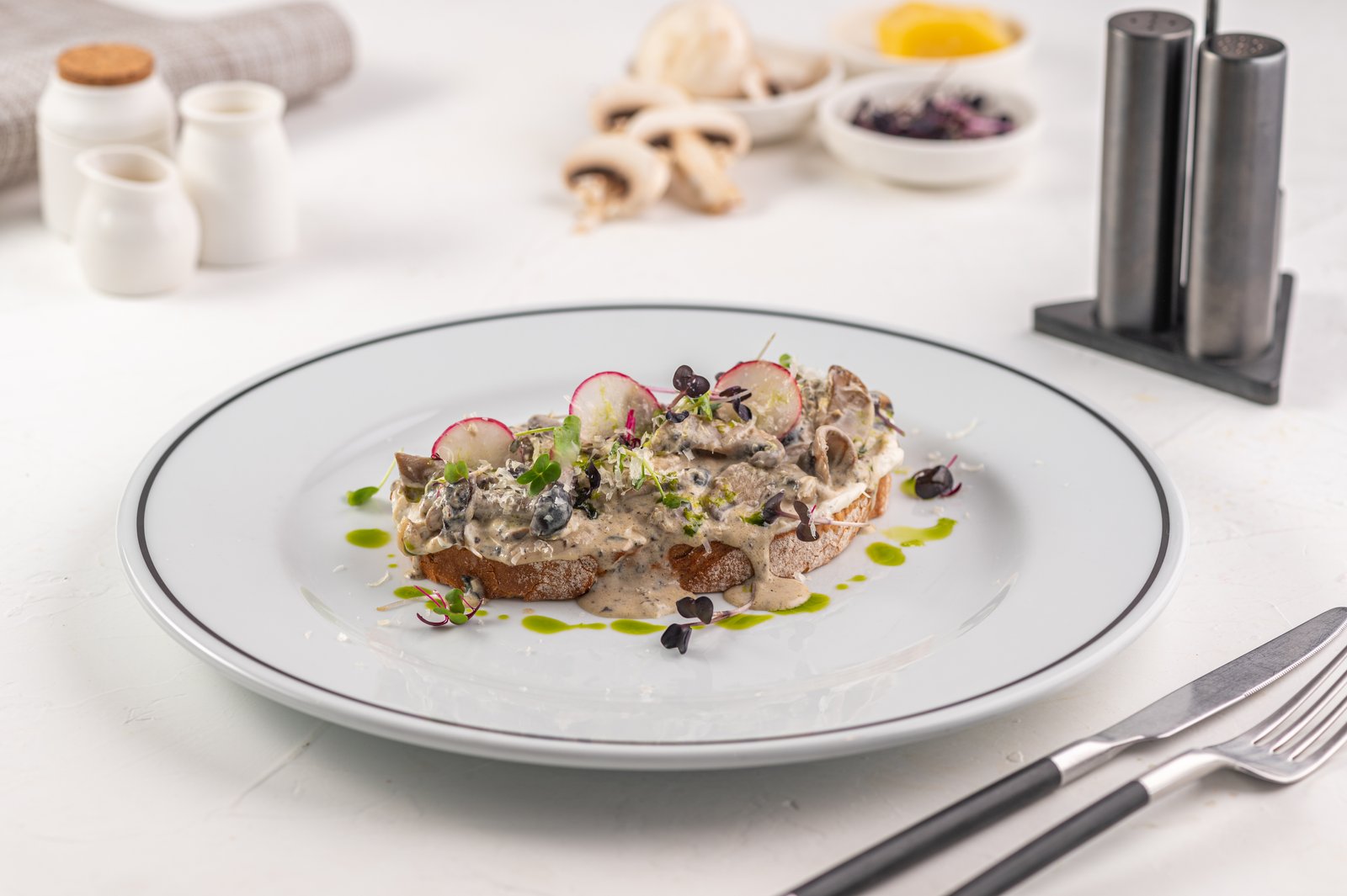 Truffle Mushroom Toast