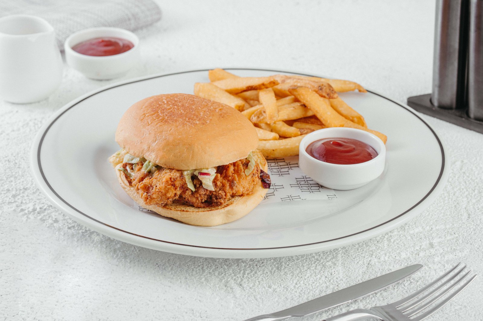 Spicy Mango Chicken Burger